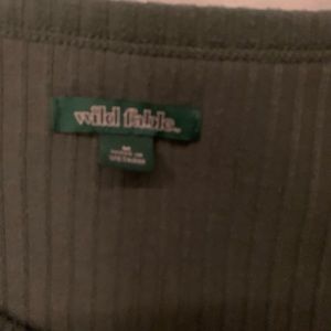 Wild fable (target) green tee